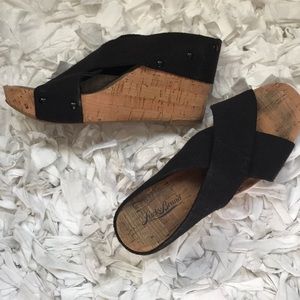 Lucky Brand Miller Platform Wedge Sandal